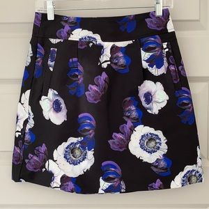 J Crew floral skirt